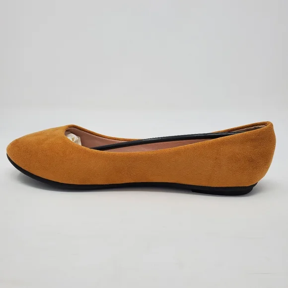 Forever Flexible-23 Tan Flats - Picture 3 of 8